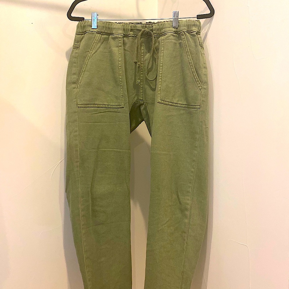 Drawstring chinos